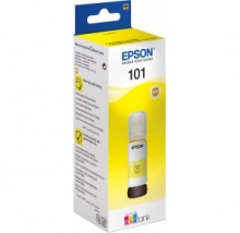 Чернила Epson 101 желтые для принтера Epson L4150/ L4160/ L6160/ L6170/ L6190, емкость 70 мл (C13T03V44A)
