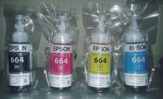 чернила Epson L222, краска Епсон Л222, чернила 664 L222, Epson L222 чернила