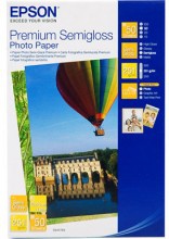 Фотобумага 10х15 Epson Premium Semiglossy Photo Paper полуглянцевая, 50 листов (C13S041765)