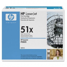 Картридж HP 51Х для HP LJ P3005/ M3027/ M3035 повышенный ресурс (Q7551X)