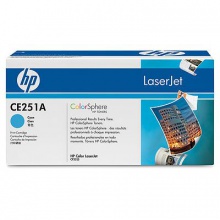 Картридж HP 504A для HP Color LJ CM3530/ CP3525 синий (CE251A)