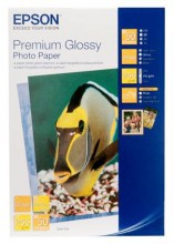 Фотобумага 10х15 Epson Premium glossy Photo Paper, 50 листов (C13S041729)