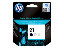Картридж HP 21 черный HP DeskJet D1460/ D2360/ F2100/ F2180/ F2280/ F4100/ F4140/ F4180/ PSC 1410/ 1415 (C9351AE)