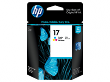 Картридж HP 17 цветной для HP DeskJet 816c/ 825/ 840c/ 842/ 843/ 845c (C6625A)
