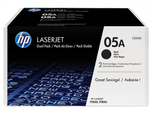 Картридж HP 05А для принтера HP LJ P2035/ P2055d/ P2055dn 2 шт CE505A (Dual Pack) (CE505D)
