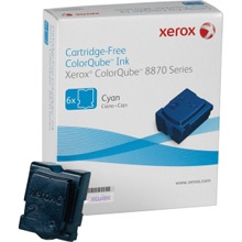 Картридж твердые чернила (брикеты) Xerox ColorQube 8870 синий (108R00958)