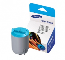 Картридж Samsung принтера CLP-300 N, МФУ CLX-2160 N/ CLX-3160N FN синий (CLP-C300A/SEE)