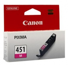 Картридж с чернилами Canon CLI-451M (Magenta) для принтера Canon Pixma iP7240/ MG5240/ MG5540/ MG6340/ MG6440/ MG7140/ MX924 (6525B001)