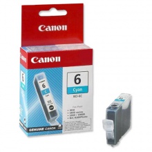 Картридж с чернилами Canon BCI-6C (синий) Pixma IP3000/ 4000/ 5000/ 6000D/ 8500, Pixma MP760 (4706A002)