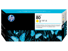 Печатающая головка HP 80 Dye & Cleaner DesignJet 1050/ 1055 yellow (C4823A)