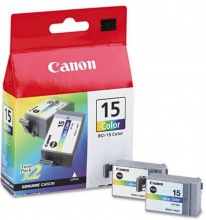 Картридж с чернилами Canon BCI-15 цветной BJ-i70/ BJ-i80/ Pixma iP90 (8191A002)
