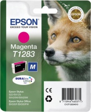 Картридж Epson T1283 принтера Epson Stylus S22/ SX125/ SX130/ SX420W/ 425W красный (C13T12834010/ C13T12834011)