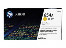 Картридж HP 654A принтера HP Color LaserJet Enterprise M651n/ M651dn/ M651xh желтый Yellow, 15000 страниц (CF332A)