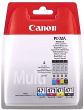 Картридж Canon CLI-471 PIXMA MG5740/MG6840 Cyan/Magenta/Yellow/Black Multi Pack (0401C004)