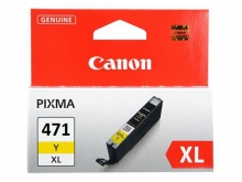 Картридж Canon CLI-471Y XL PIXMA MG5740/MG6840 Yellow (0349C001)