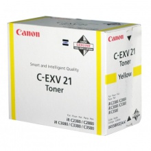Картридж с тонером Canon C-EXV21 желтый iRC 2380/ 2550/ 2880/ 3080/ 3380/ 3480/ 3580 (0455B002)