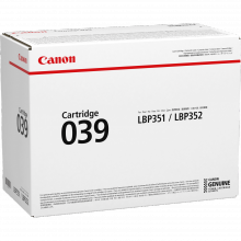 Картридж Canon 039 для принтера Canon LBP351/ LBP352, ресурс 11000 страниц (0287C001)