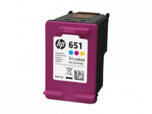 Картридж HP 651 для принтера HP DJ Ink Advantage 5575/ 5645/ OfficeJet 202 Tri-color (300 страниц) (C2P11AE)