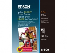 Фотобумага Epson Value Glossy Photo Paper 10 х 15 см, плотность 183, в пачке 100 листов (C13S400039)