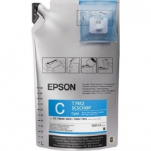 Чернила синие Epson для SC-F6000/ SC-F7000 UltraChrome DS (6 шт по 1 литру) (C13T741200)