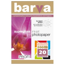 Фотобумага суперглянцевая 10x15 20 листов IP-R200-161 Profi Barva