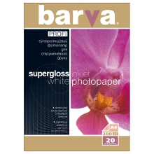 Фотобумага суперглянцевая А4 20 листов IP-R200-160 Profi Barva