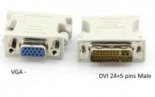 Адаптер DVI24+5M/HDB15F (DVI-VGA) 06026 Patron