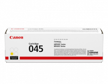 Картридж Canon 045 желтый для принтера Canon i-SENSYS LBP611Cn/ LBP613Cdw/ MF631Cn/ MF633Cdw/ MF635Cx (1300 страниц)