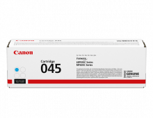 Картридж Canon 045 синий для принтера Canon i-SENSYS LBP611Cn/ LBP613Cdw/ MF631Cn/ MF633Cdw/ MF635Cx (1300 страниц)
