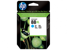 Картридж HP 88 принтера HP OfficeJet Pro K550/ K5400/ K8600/ L7400/ L7480/ L7580/ L7590/ L7680/ L7780 синий повышенной емкости (C9391AE)