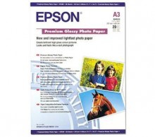 Фотобумага А3 Epson Premium glossy Photo Paper, 20 листов (C13S041315)