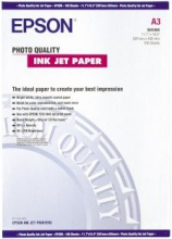 Фотобумага А3 Epson Photo Quality Ink Jet Paper, 100 листов (C13S041068)