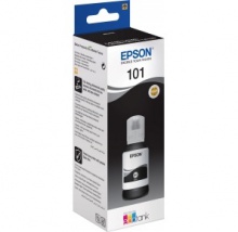 Чернила Epson 101 черные для принтера Epson L4150/ L4160/ L6160/ L6170/ L6190, емкость 127 мл (C13T03V14A)