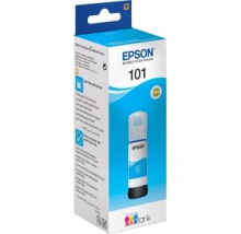 Чернила Epson 101 синие для принтера Epson L4150/ L4160/ L6160/ L6170/ L6190, емкость 70 мл (C13T03V24A)