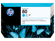 Картридж HP 80 DesignJet 1050/ 1055 синий, 350ml (C4846A)