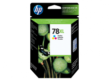 Картридж HP 78 XL трехцветный 38 мл HP PSC 750/ 950/ PhotoSmart 1215/ 1218/ 1315/ DeskJet 916/ 920/ 930/ 932/ 940/ 1220/ 1280/ OfficeJet 5110 (C6578A)