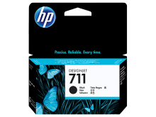 Картридж HP 711 черный 38 мл принтера HP DesignJet T120/ T520 (CZ129A)