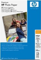 Фотобумага 10х15 HP Premium Photo Paper glossy, 60 листов (Q1992A)