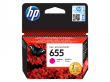 Картридж HP 655 принтера HP DeskJet 3525/ 4615/ 4625/ 5525/ 6525 красный (CZ111AE)