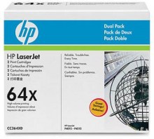 Картридж HP 64Х для HP LJ P4015/ P4515 2 шт в упаковке (CC364XD)