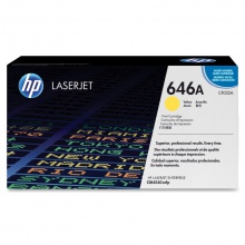 Картридж HP 646A для HP Color LJ CM4540 желтый (CF032A)