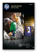 Фотобумага 10х15 HP Advanced glossy Photo Paper, 100 листов (Q8692A)